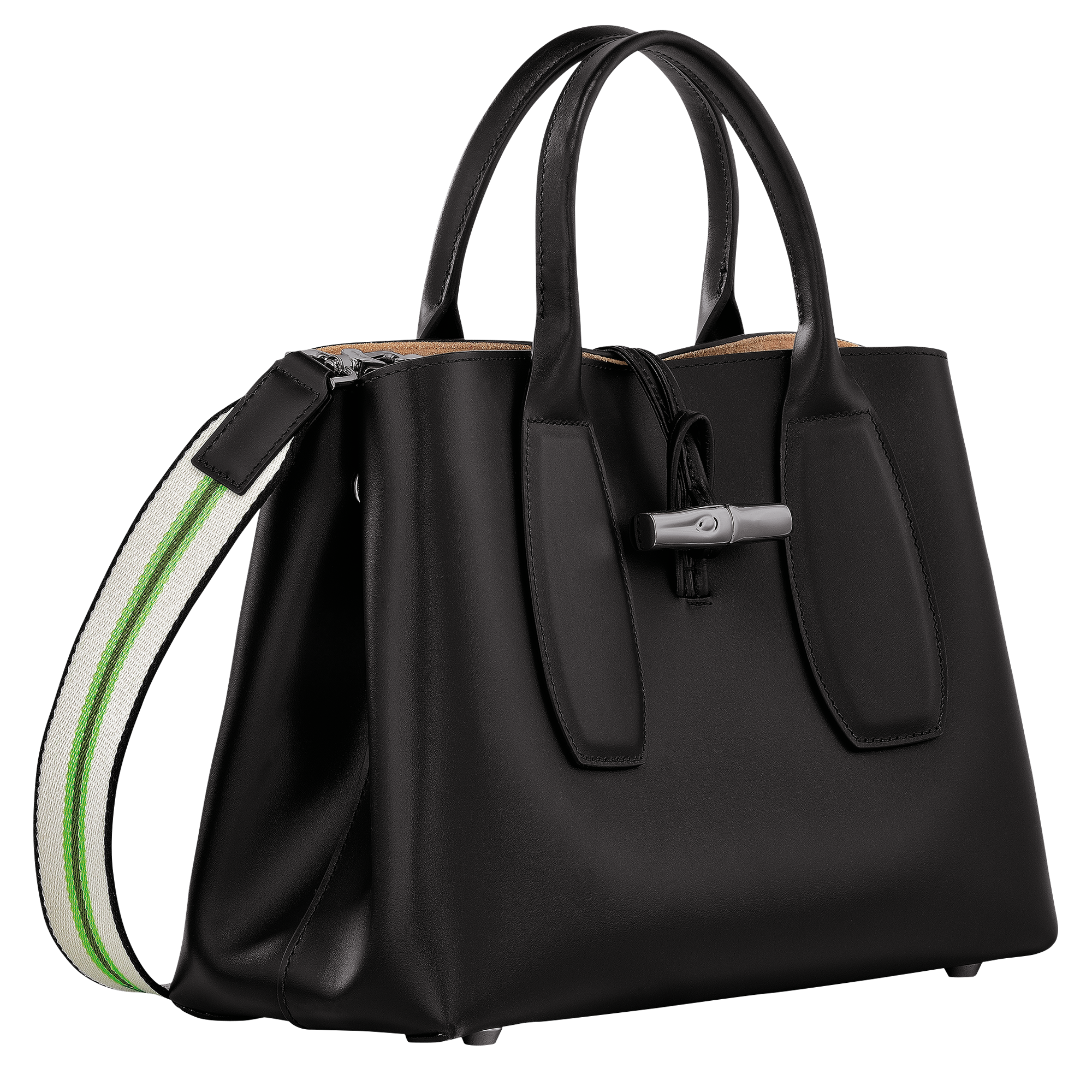 Roseau Handbag M, Black