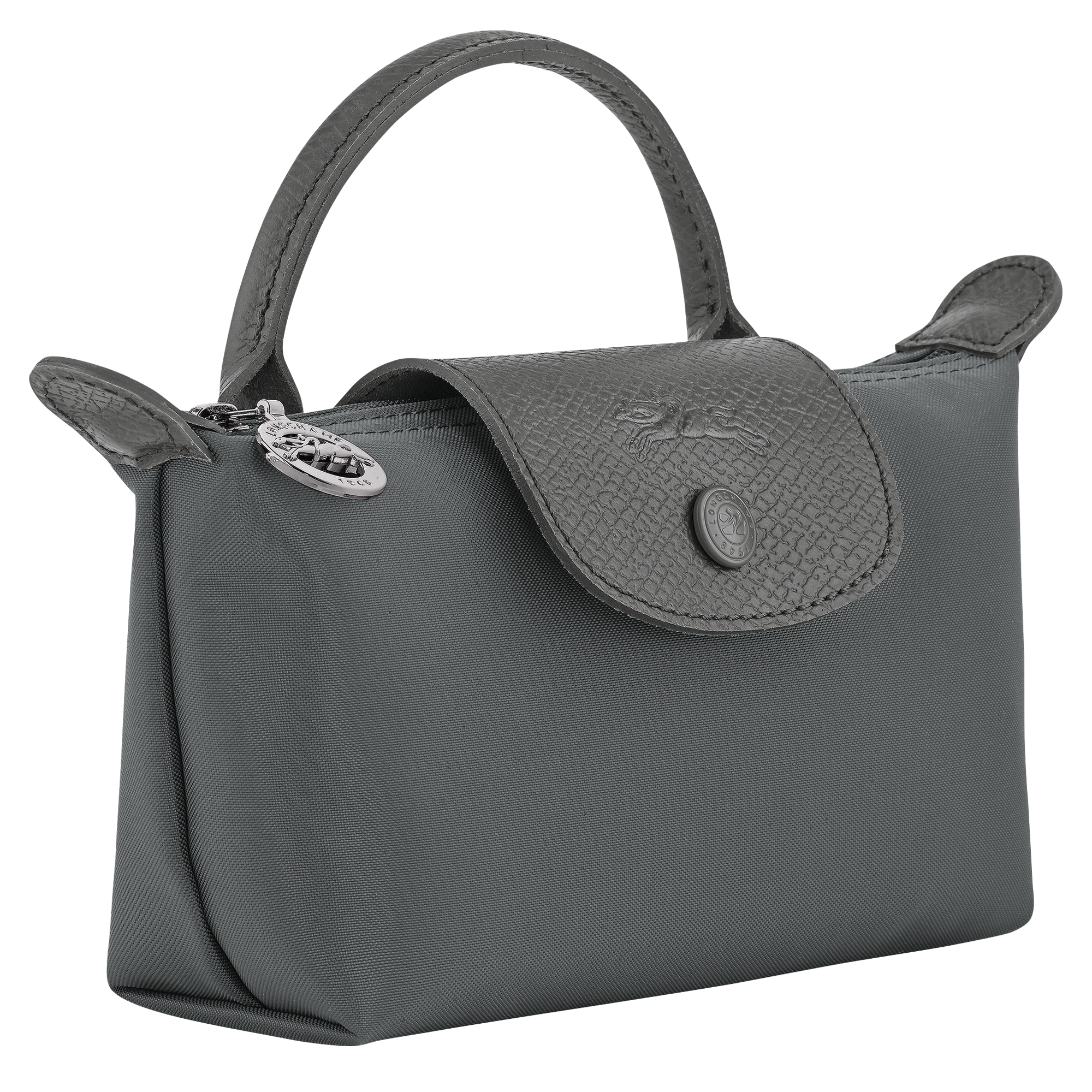 Le Pliage One 手拿包, 灰黑色