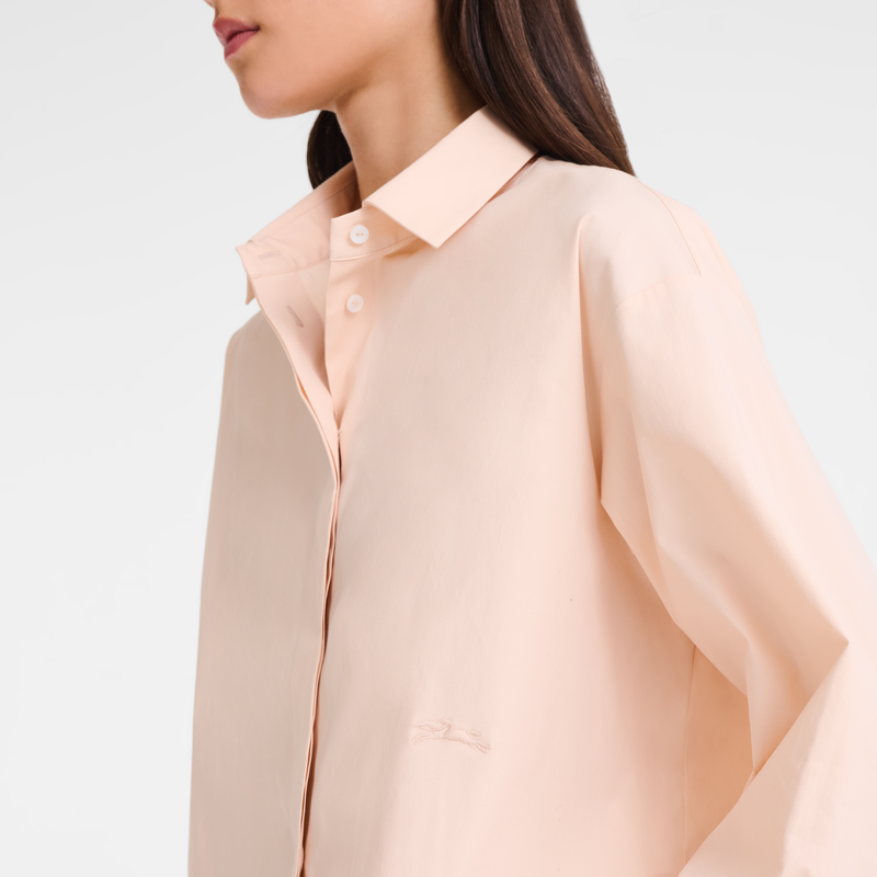 衬衫 , 奶油白 - 府绸  - 查看 5 5