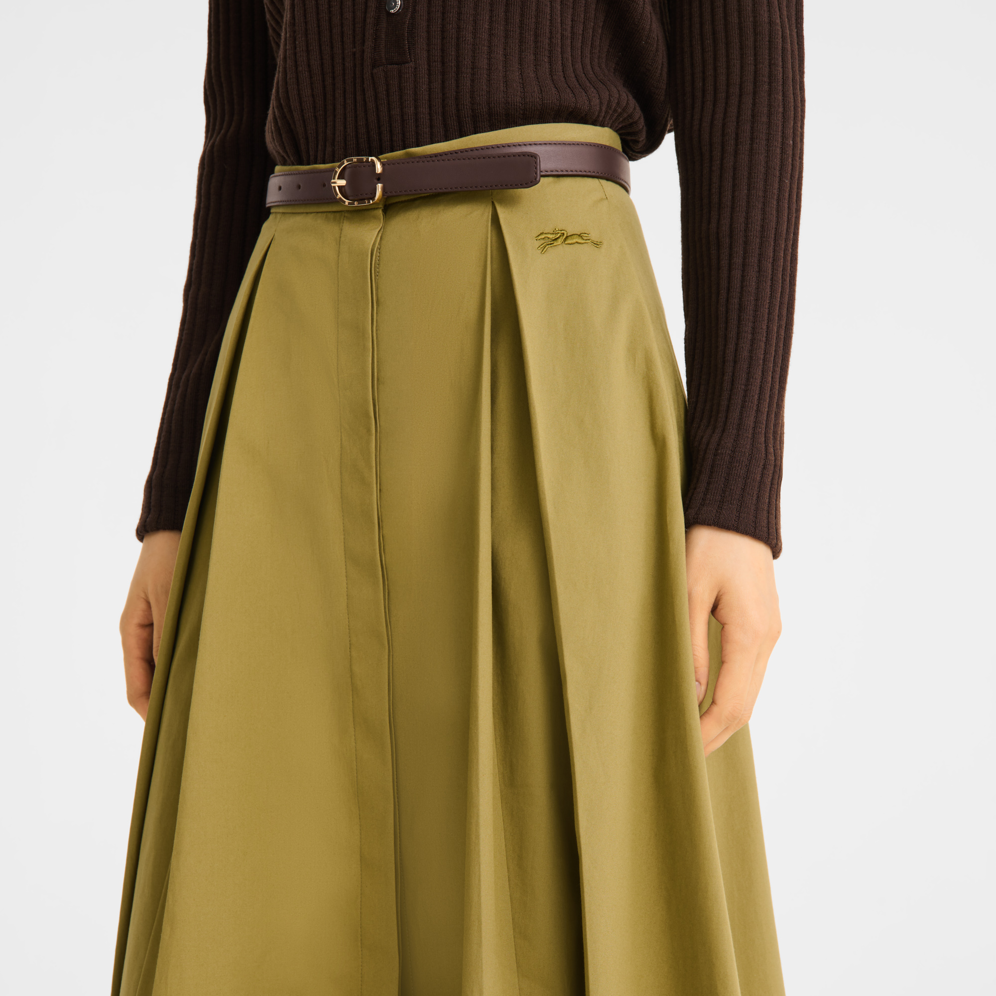 null Midi skirt, Lichen