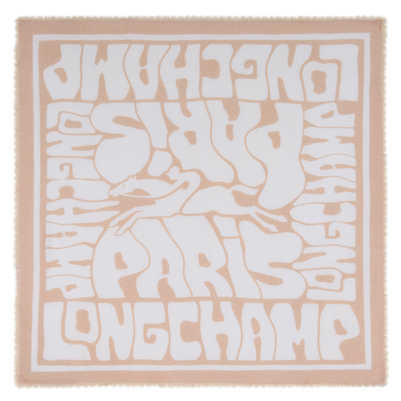 Wavy Summer（浪动夏日） 披肩 , 花瓣粉 - 山羊绒  - 查看 1 2