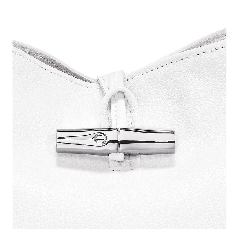 Roseau XS Bucket bag , White - Leather  - View 6 of  6