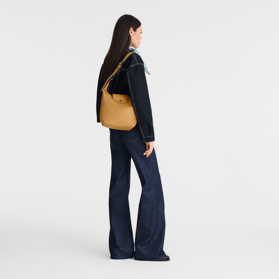 Le Pliage Xtra M 肩背包 , 蜜糖色 - 皮革