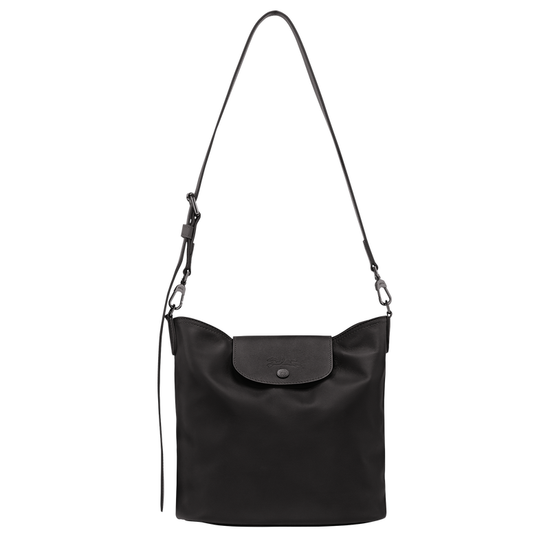 Le Pliage Xtra Shoulder bag , Black - Leather  - View 1 of  6