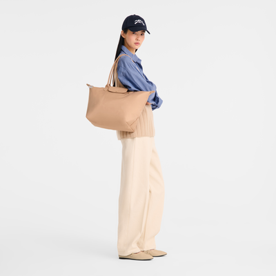 Le Pliage One L 托特包 , 米色 - 帆布