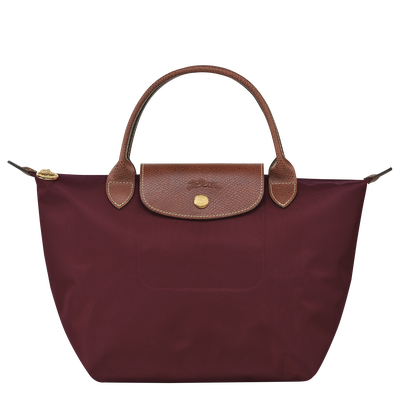 Le Pliage Original S 手提包 , 勃艮第色 - 再生帆布
