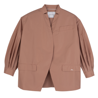 和服式夹克 , 茶粉色 - 科技塔夫绸