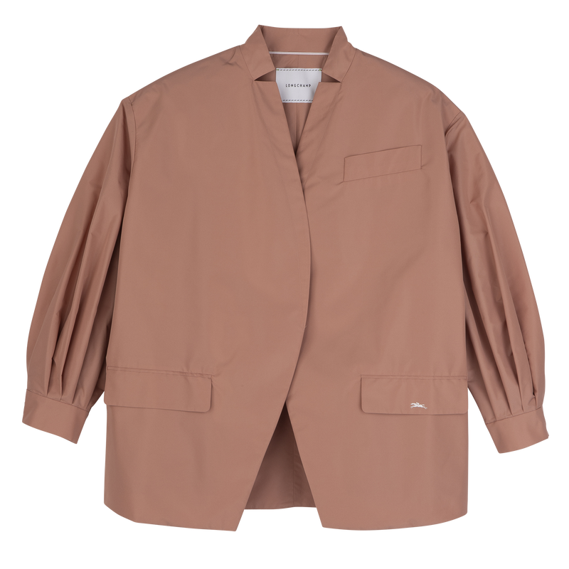 Kimono jacket , Pink Tea - Techno taffeta  - View 1 of  5