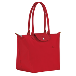Le Pliage Green L 大号单肩包 , 鲜红色 - 再生帆布