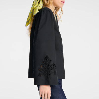 null Blouse, Black