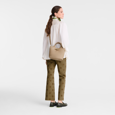 Le Roseau S Handbag , Root - Leather