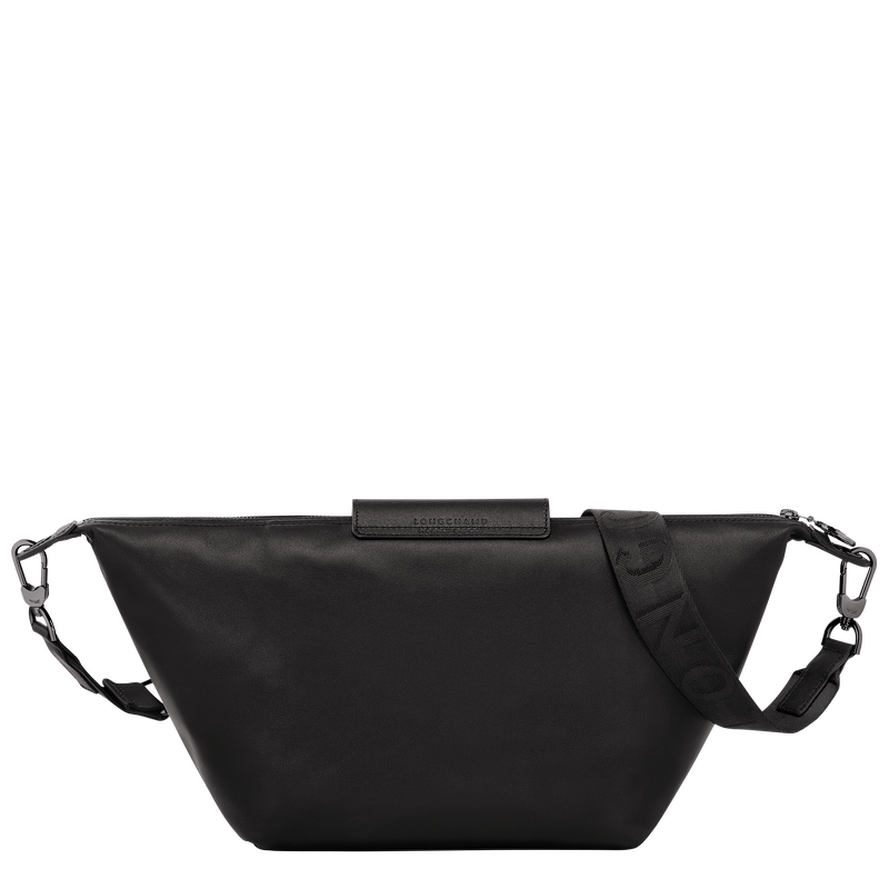 Le Pliage Xtra S Hobo 袋 , 黑色 - 皮革  - 查看 4 6