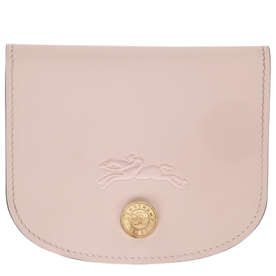 &Eacute;pure Card holder , Petal Pink - Leather