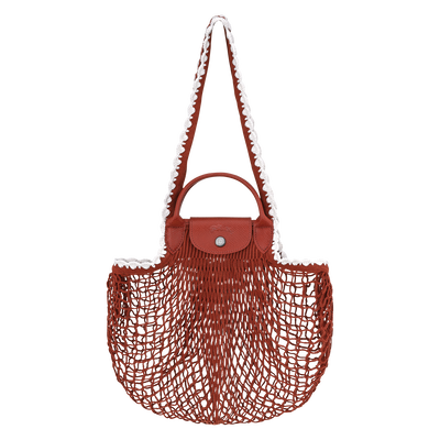 Le Pliage Collection L 网兜包 , 赤陶色 - 帆布