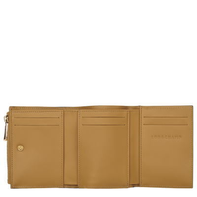 Épure Compact wallet, Nutmeg