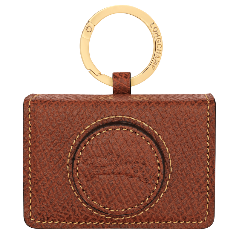 &Eacute;pure Key ring , Brown - Leather  - View 1 of  1