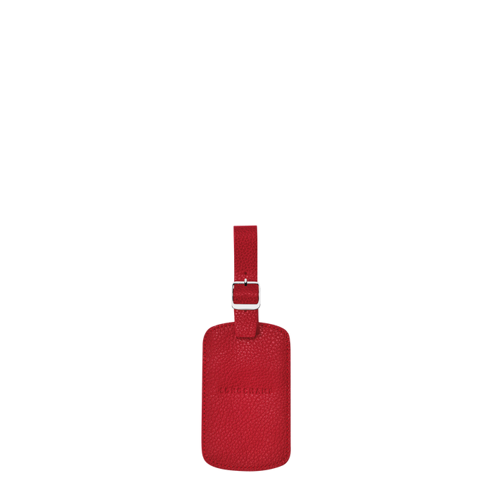 Le Foulonné Luggage tag, Red