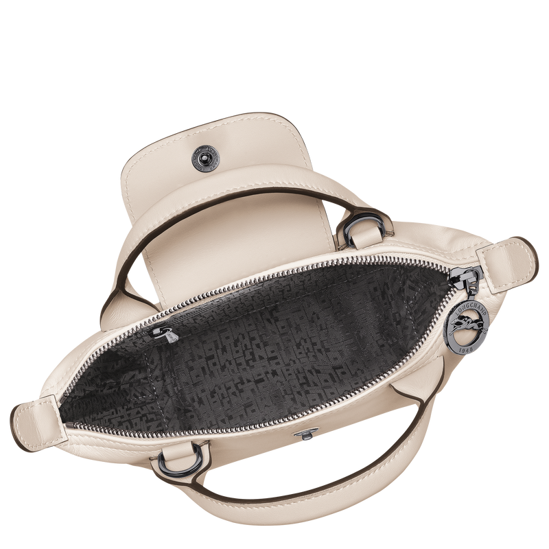 Le Pliage Xtra XS 手提包 , 米白色 - 皮革  - 查看 5 6