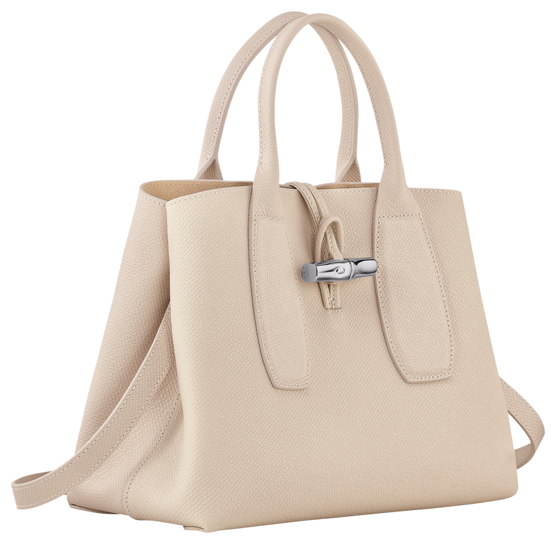 Roseau M Handbag , Paper - Leather  - View 3 of  7