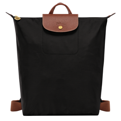 Le Pliage Original M 双肩背包 , 黑色 - 再生帆布