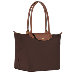 Le Pliage Original L 大号单肩包 , 乌木色 - 再生帆布