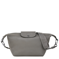 Le Pliage Xtra S Hobo 袋 , 斑鸠 - 皮革