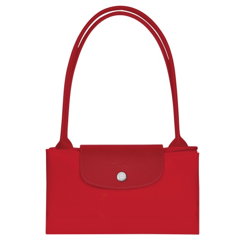 Le Pliage Green M Tote bag , Tomato - Recycled canvas - View 7 of  7
