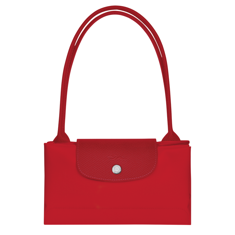 Le Pliage Green M Tote bag , Tomato - Recycled canvas  - View 7 of  7