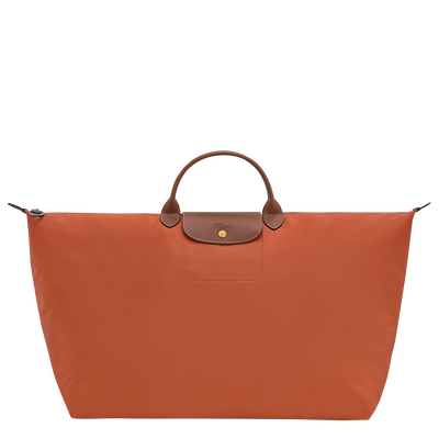 Le Pliage Original XL 旅行包 , 砖红色 - 再生帆布