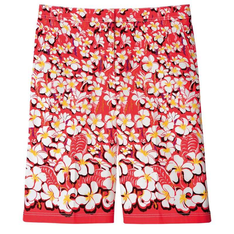 百慕大短裤 , 草莓色 - 华达呢  - 查看 1 3