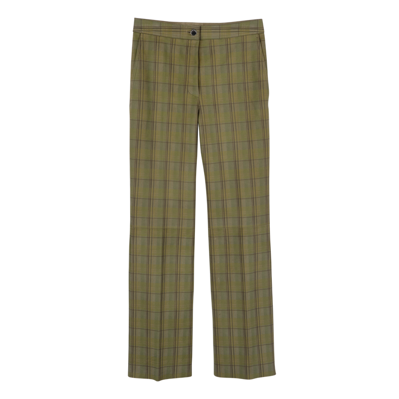 长裤 , 青苔翠 - 皮革  - 查看 1 5