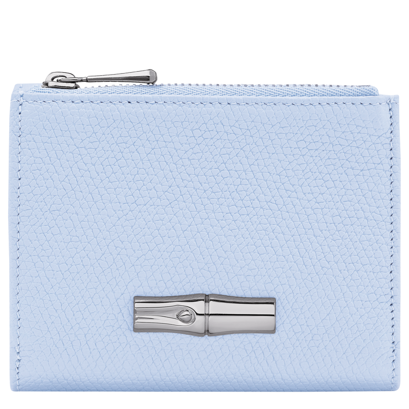 Le Roseau Compact wallet , Wave - Leather  - View 1 of  3