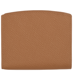 Le Roseau 紧凑型钱包 , 自然色 - 皮革