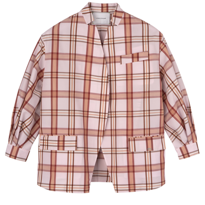 和服式夹克 , 芭蕾粉 - 科技塔夫绸