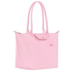 Le Pliage Green L Tote bag , Pink - Recycled canvas