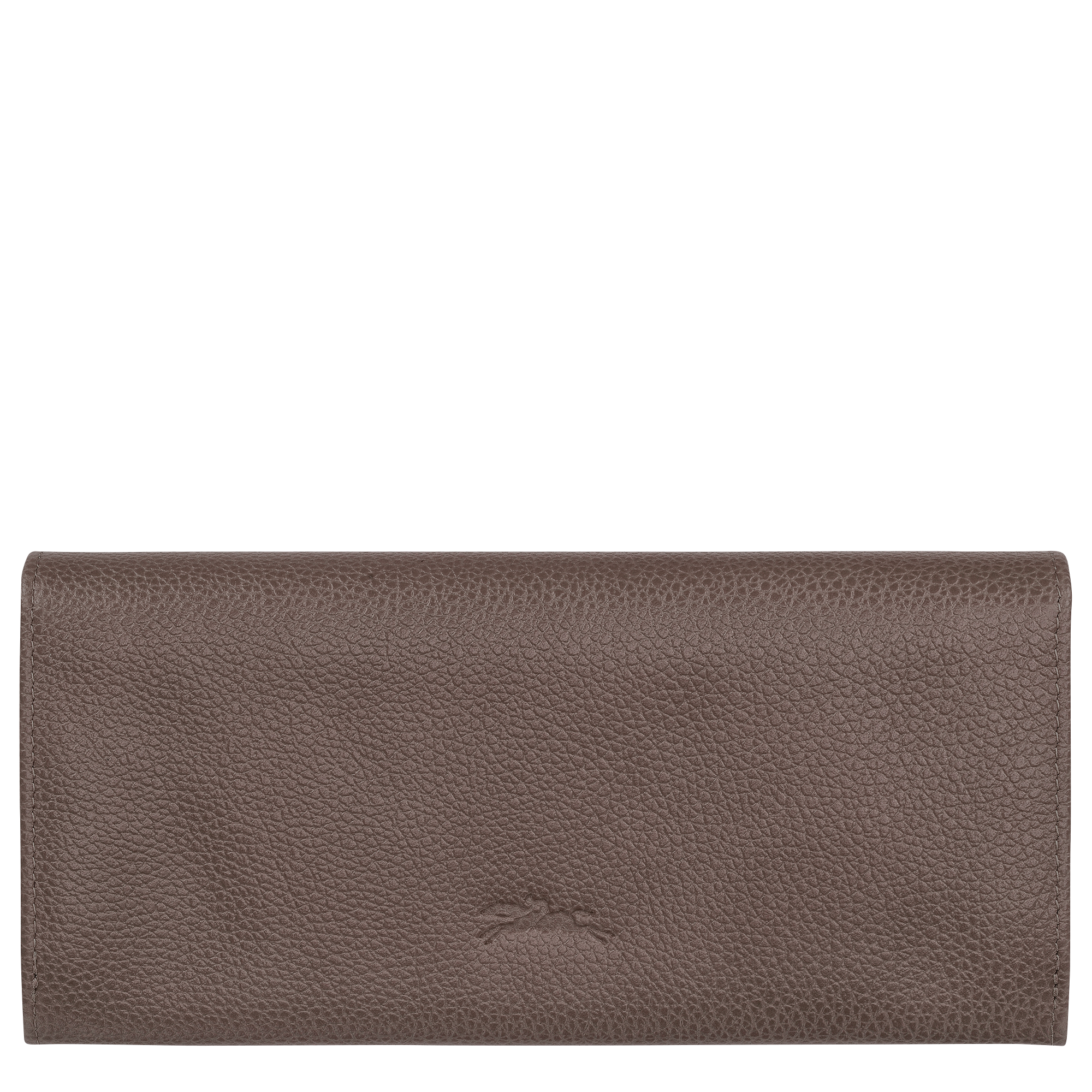 Long continental wallet, Taupe - View 2 of
3 - zoom in Le Foulonné Long continental wallet, Taupe