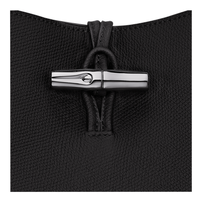 Le Roseau Hobo bag M, Black