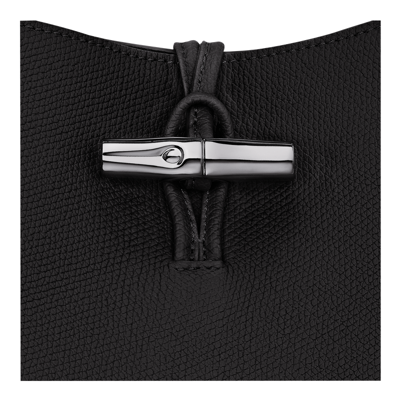 Le Roseau M Hobo bag , Black - Leather  - View 6 of  6