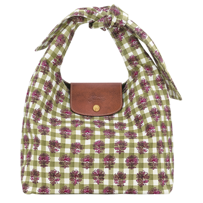 Le Pliage 系列 M 肩背包 , 洋蓟绿 - 帆布