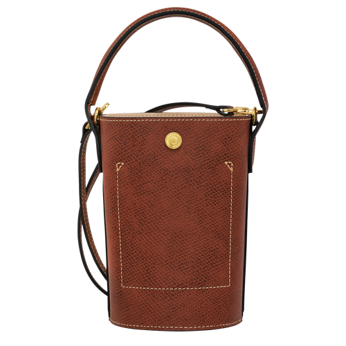 Épure XS Crossbody bag , Brown - Leather - View 4 of  5