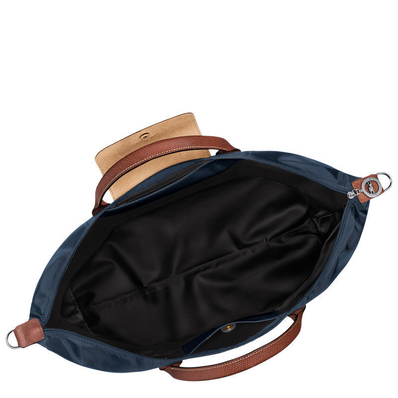 Le Pliage Original Travel bag expandable , Navy - Recycled canvas  - View 5 of  6