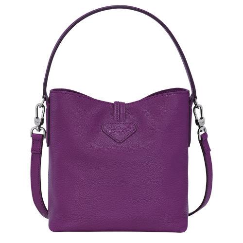 Roseau XS Bucket bag , Violet - Leather - View 4 of  5