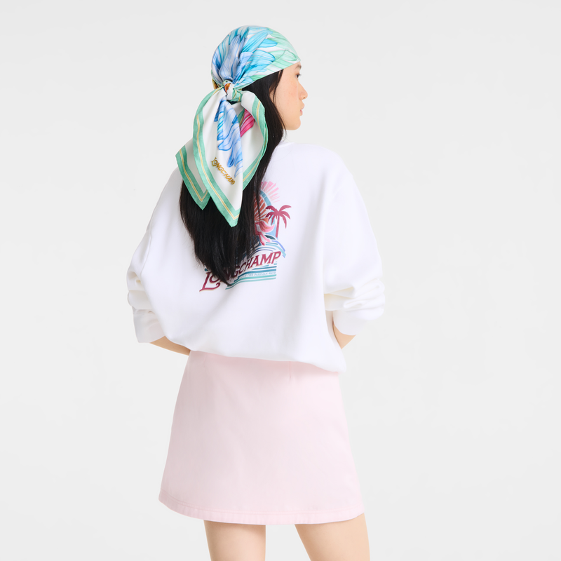 Cama&iuml;eu de Surf Silk scarf 90 , Rainbow - Silk  - View 2 of  2