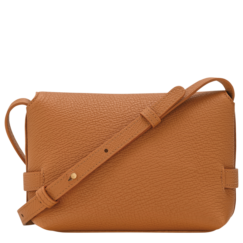 Le Smart S Crossbody bag , Caramel - Leather  - View 4 of  7