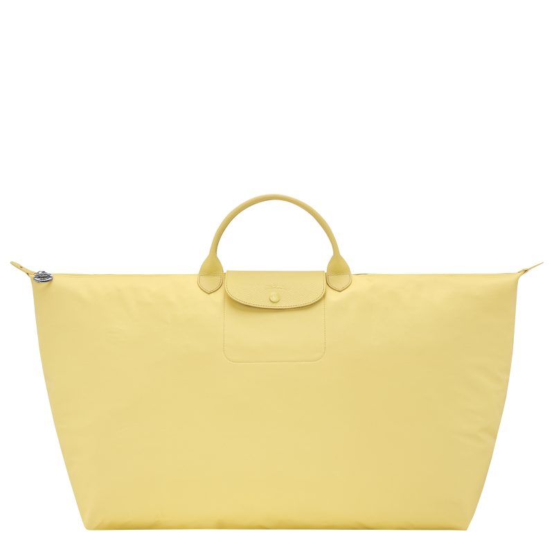 Le Pliage One XL Travel bag , Lime - Recycled canvas  - View 1 of  6