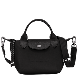 Le Pliage Energy XS Handbag , Black - Recycled canvas