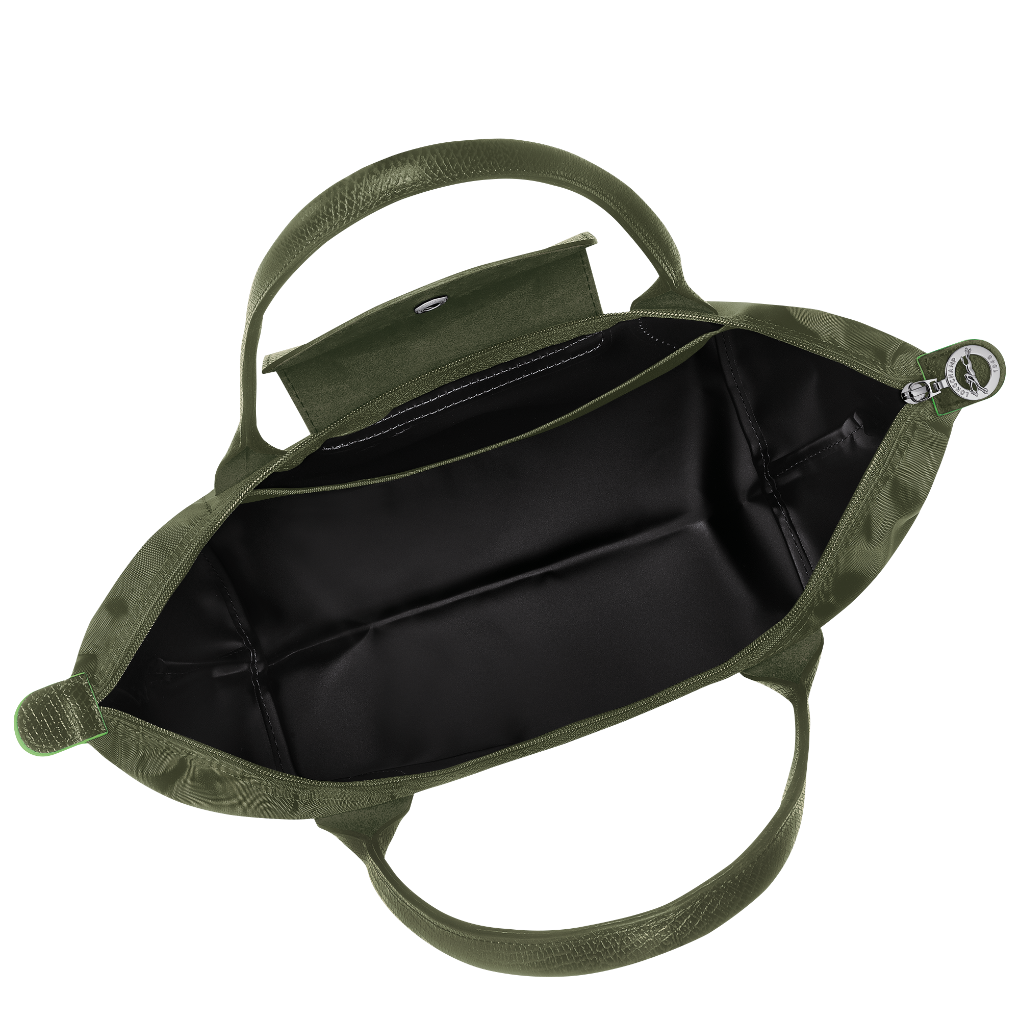Tote bag M, Forest - View 5 of
6 - zoom in Le Pliage Green Tote bag M, Forest