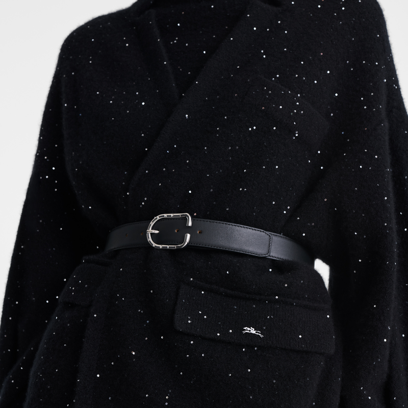 Kimono jacket , Black - Knit  - View 5 of  5