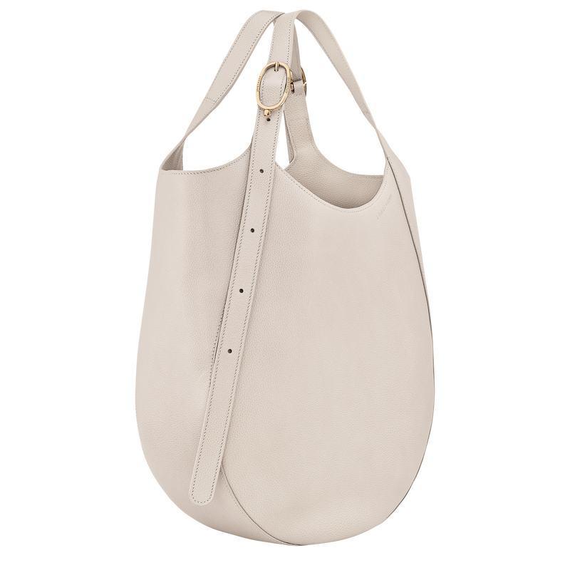 Le Foulonné XL 托特包 , 纸张白 - 皮革  - 查看 3 6