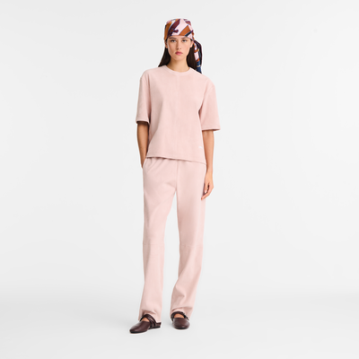 null 短款皮革上衣, 粉红色